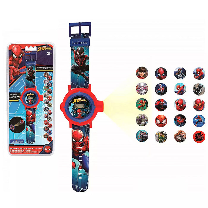 Marvel Spiderman Digital watch projections-1