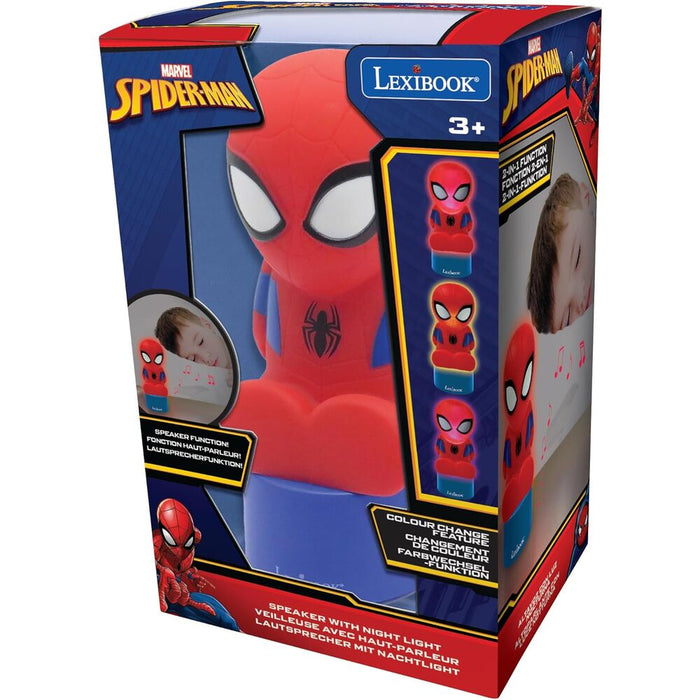 Marvel Spiderman Speaker with night light-2