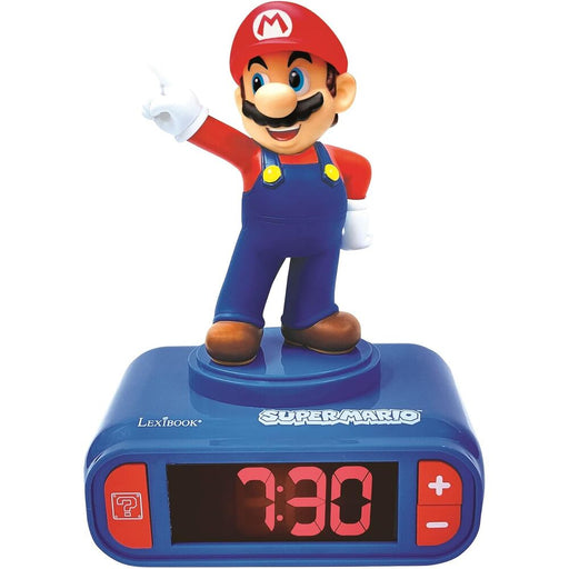 Super Mario Bros Mario Digital alarm clock night light-3
