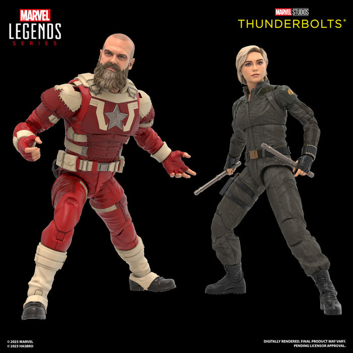 Marvel Legends Thunderbolts Yelena Belova & Red Guardian pack 2 figures-2