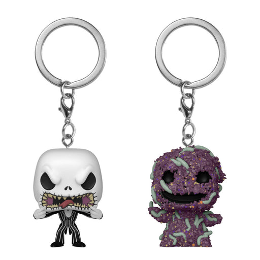 Pocket POP pack 2 keychain Disney Nightmare Before Christmas Jack & Oogie Boogie-1