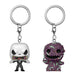 Pocket POP pack 2 keychain Disney Nightmare Before Christmas Jack & Oogie Boogie-1