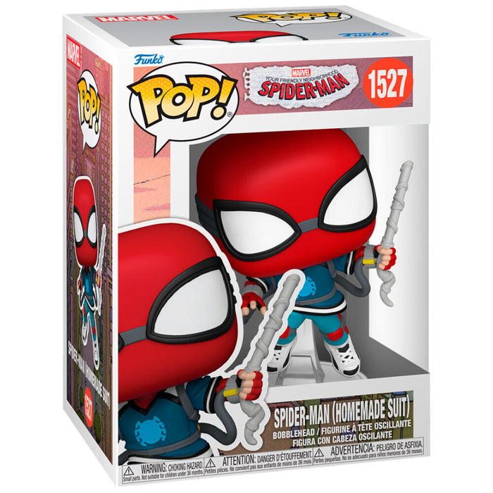 POP figure Marvel Spider-Man - Spider- Man Homemade Suit-2