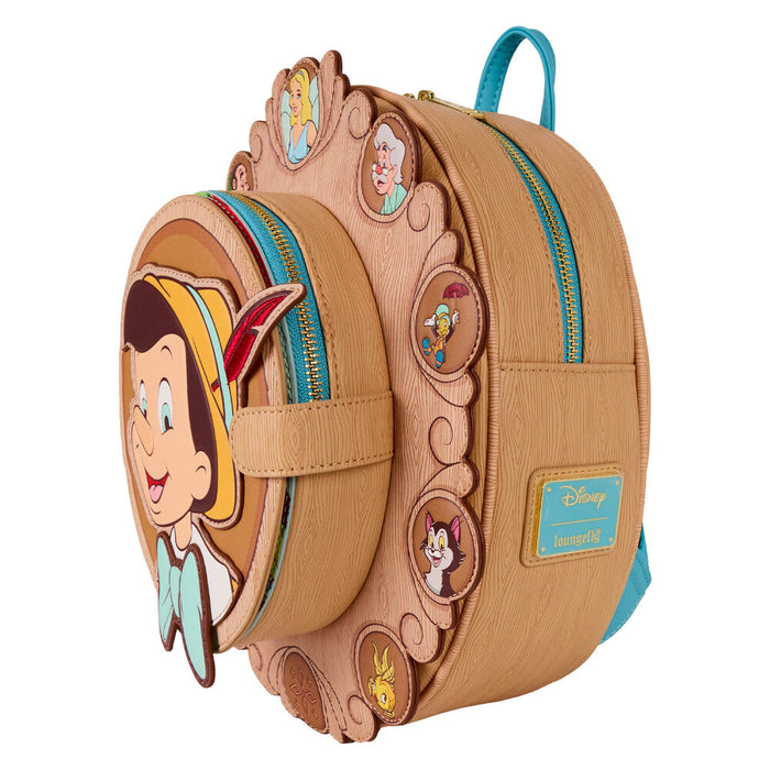 Mochila Cameo Pinocho Disney Loungefly 28cm-2