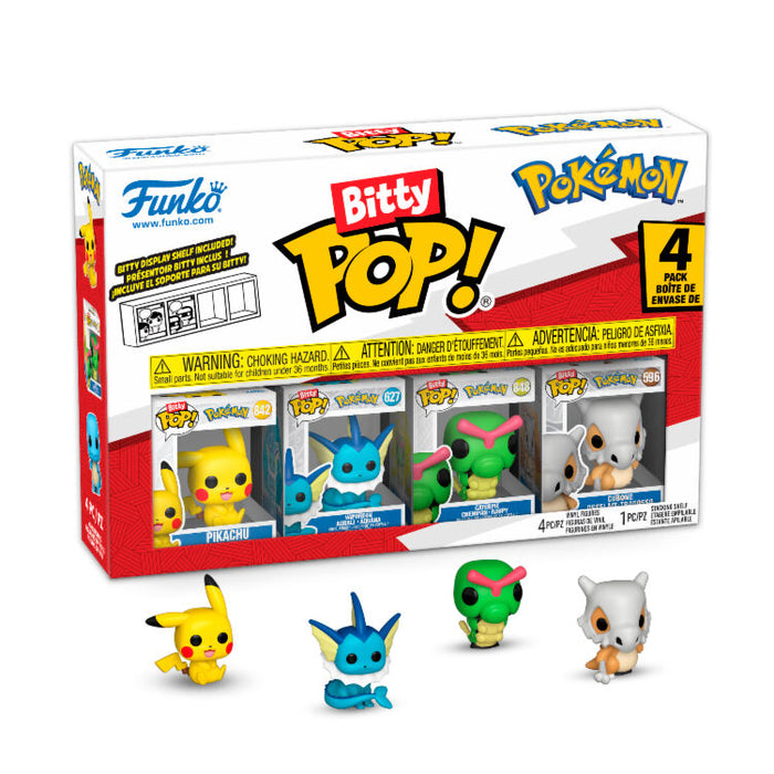 Blister 4 figures Bitty POP Pokemon Pikachu-2