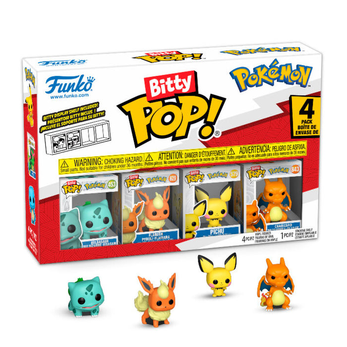 Blister 4 figures Bitty POP Pokemon Bulbasaur-2