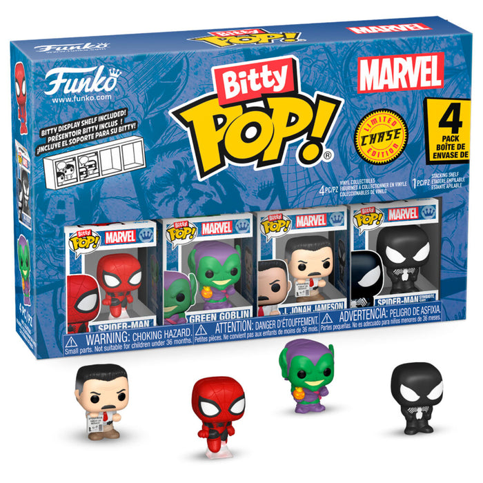 Blister 4 figures Bitty POP Marvel Spider-Man-2