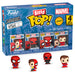 Blister 4 figures Bitty POP Marvel Spider-Man Parker Split-2