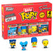Blister 4 figures Bitty POP The Simpsons Itchy-2