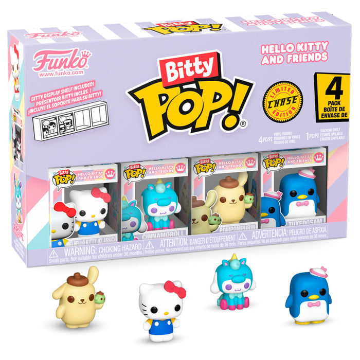 Blister 4 figures Bitty POP Hello Kitty and Friends Hello Kitty-2
