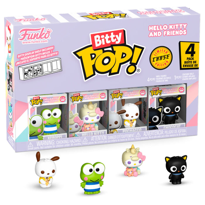 Blister 4 figures Bitty POP Hello Kitty and Friends Keroppi-2