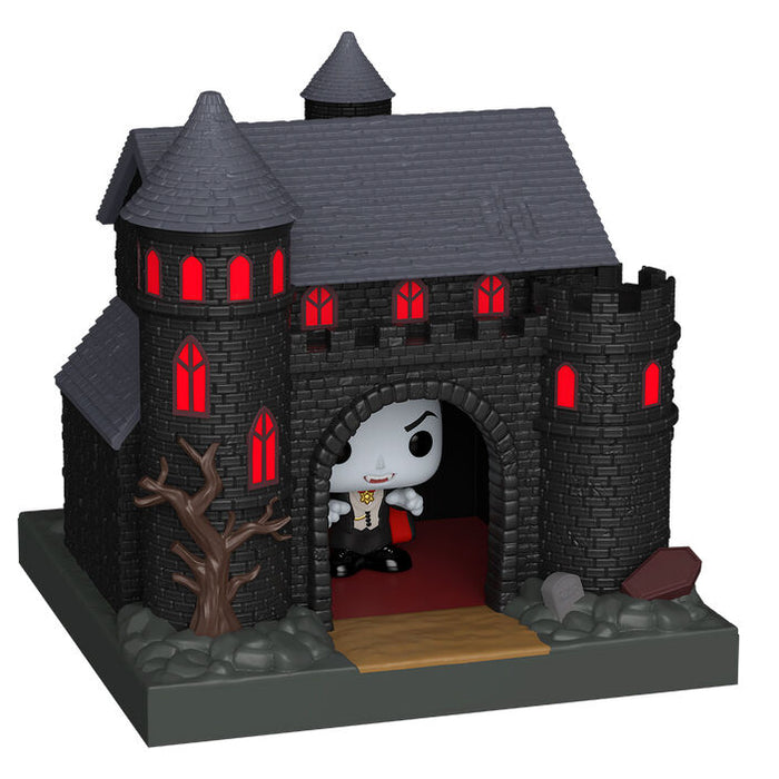 Bitty POP figure Town Universal Monsters Dracula and Castle-2