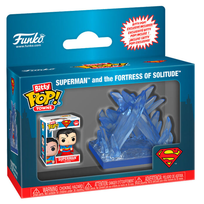 Bitty POP figure Town DC Comics Superman Fortress of Solitude-2