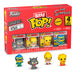 Blister 4 figures Bitty POP The Simpsons Scratchy-2