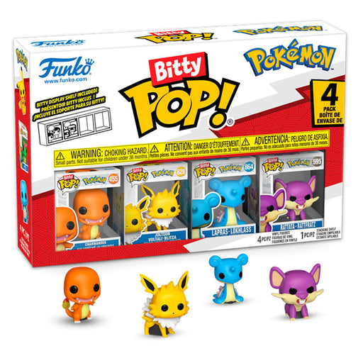 Blister 4 figures Bitty POP Pokemon Charmander-1