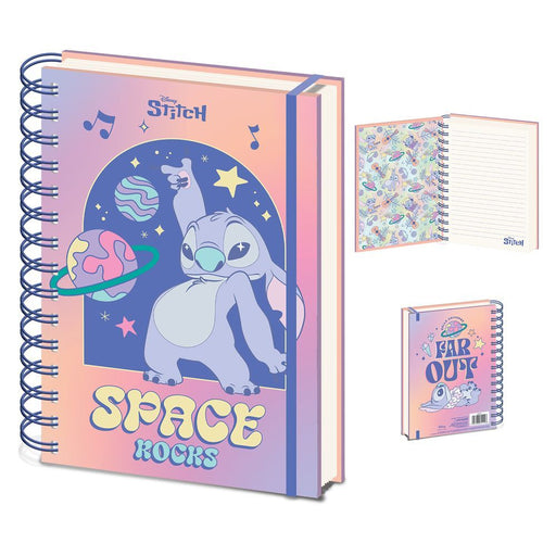Disney Stitch A5 notebook-1
