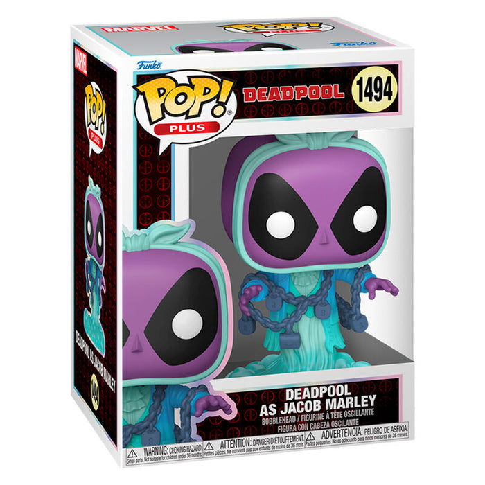 POP figure Plus Marvel Deadpool - Deadpool as Jacob Marley-2
