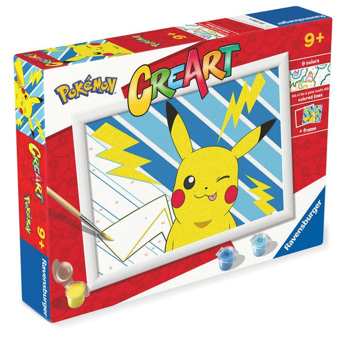 Pokemon Pikachu CreArt Painting kit-3