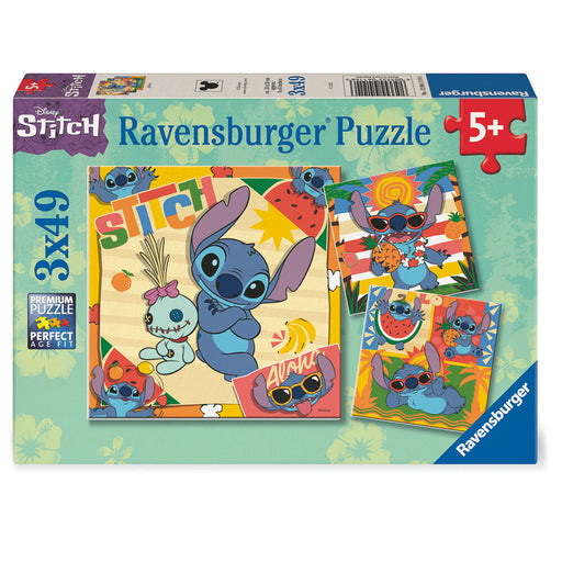 Disney Stitch puzzle 3x39pcs-1
