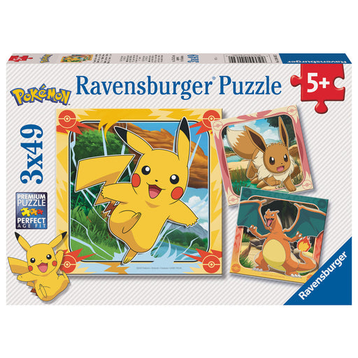 Pokemon puzzle 3x39pcs-1