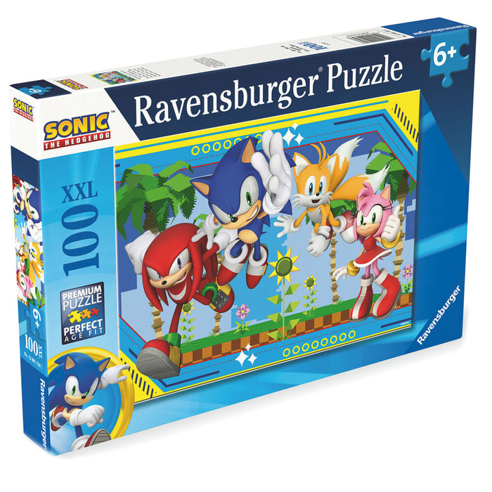 Sonic the Hedgehog XXL puzzle 100pcs-2