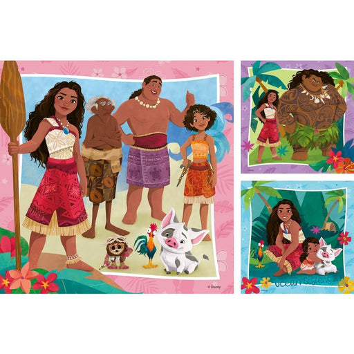 Disney Vaiana 2 puzzle 3x49pcs-1
