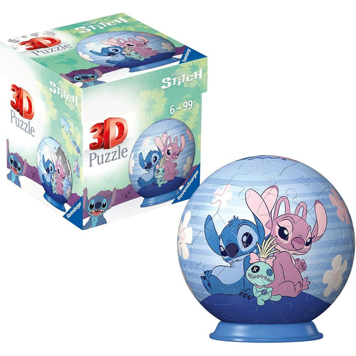 Disney Stitch &#38; Angel 3D puzzle 54pcs-1