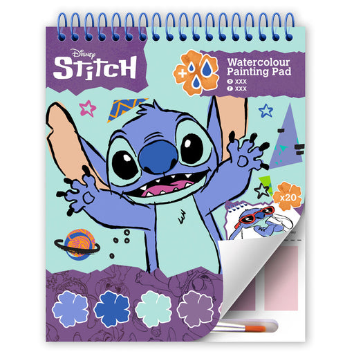 Disney Stitch watercolour sketchpad-1