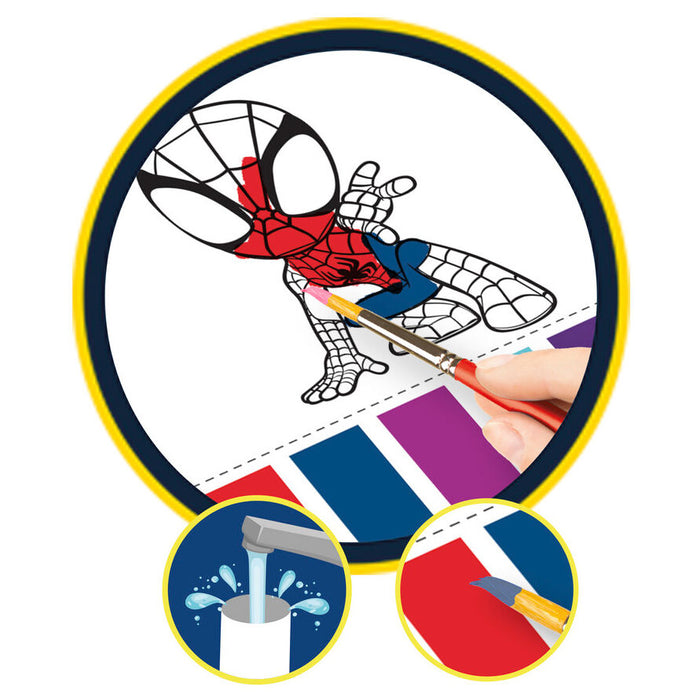 Marvel Spidey roll & go colouring station-2