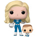 POP figure Marvel The Fantastic 4 Invisible Woman & Franklin-1