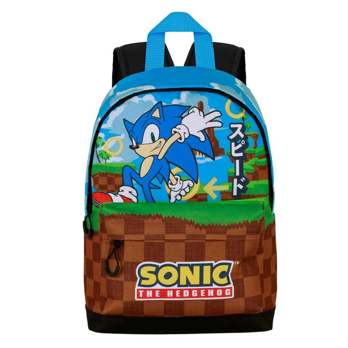 Sonic the Hedgehog Greenhill backpack 35cm-1