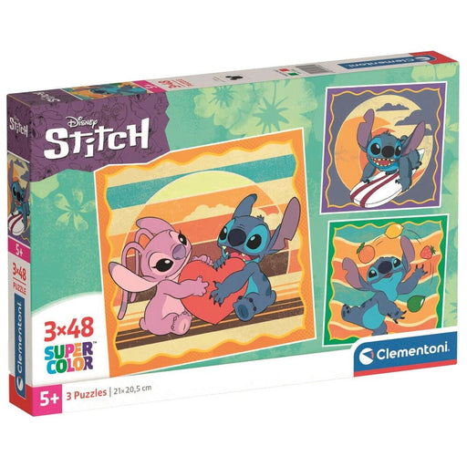 Disney Stitch puzzle 3x48pcs-1
