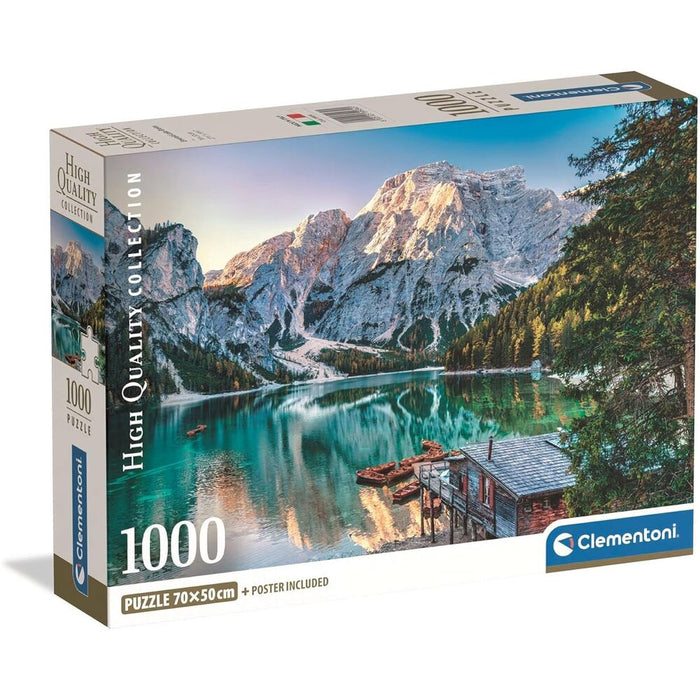High Quality Emerald Lake Braies puzzle 1000pcs-2