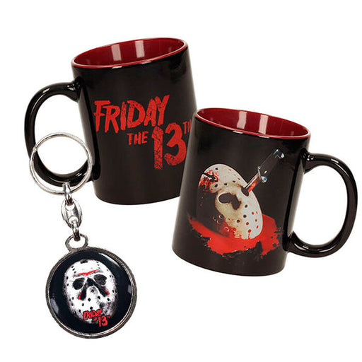 Friday the 13th Mug + Metal keychain-1