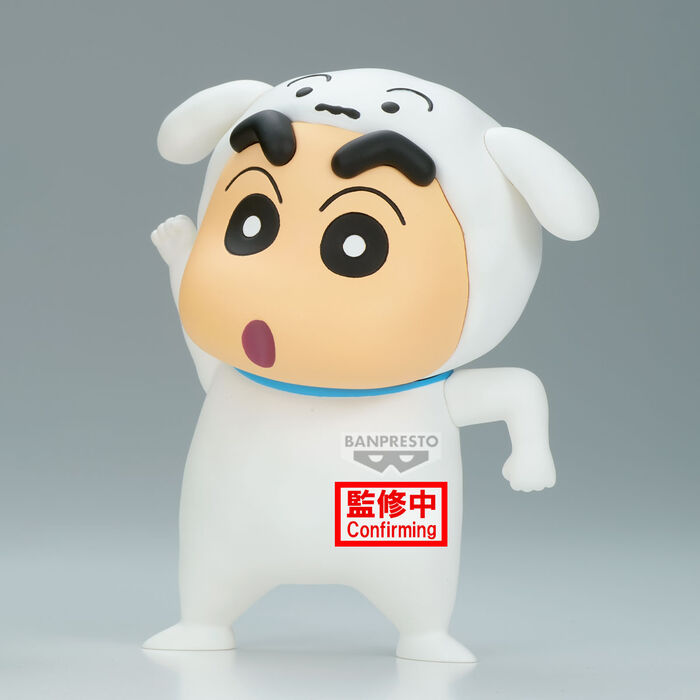 Crayon Shinchan Shiro Shinchan figure 11cm-2