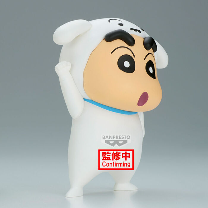 Crayon Shinchan Shiro Shinchan figure 11cm-3