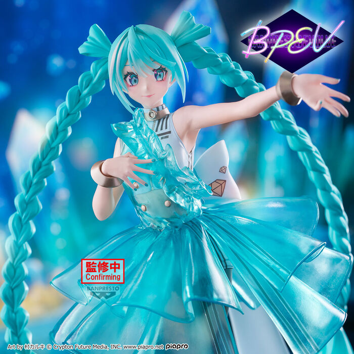 Hatsune Miku EmeraldGem Clearluxe figure 28cm-2