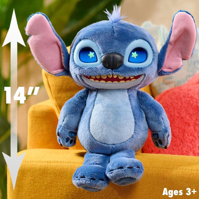 Disney Stitch interactive plush toy 30cm-4