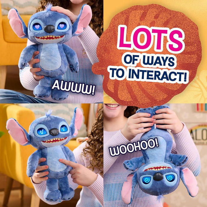 Disney Stitch interactive plush toy 30cm-6
