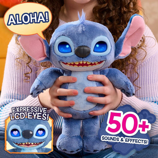 Disney Stitch interactive plush toy 30cm-10