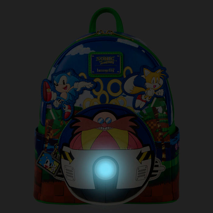 Loungefly Sonic the Hedgehog backpack 26cm-4
