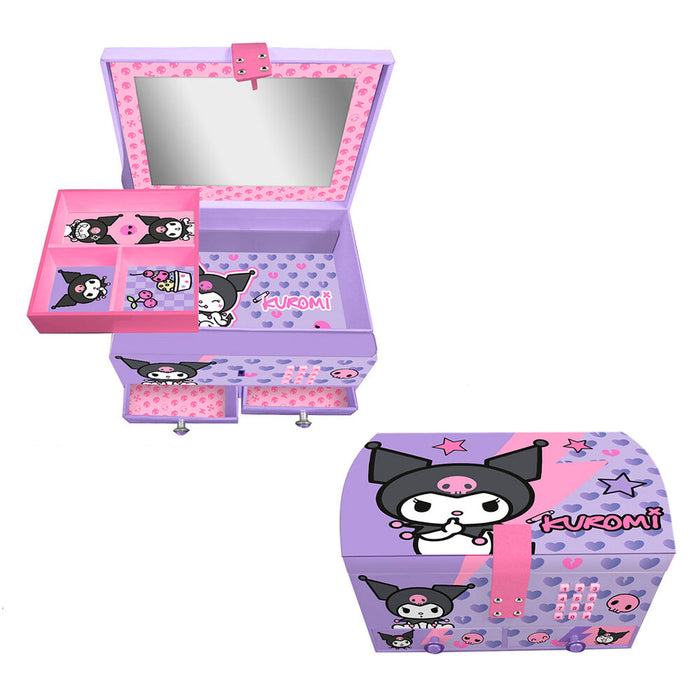 Hello Kitty Kuromi Secret sound jewellery box-1
