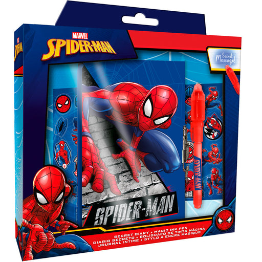 Marvel Spiderman Diary + Magic pen-1