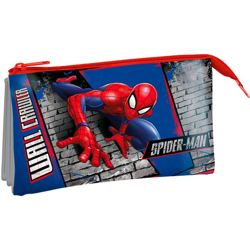 Marvel Spiderman triple pencil case-1