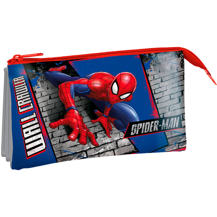 Marvel Spiderman triple pencil case-1