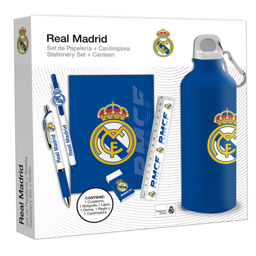 Real Madrid Stationery + Bottle set-1