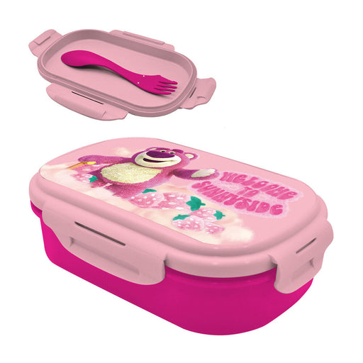 Disney Pixar Toy Story Lotso lunch box + cutlery-1