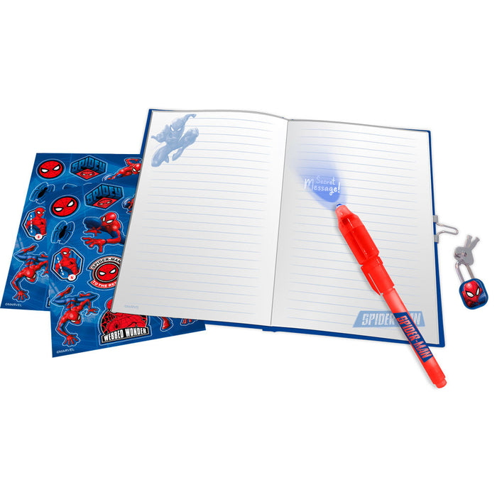 Marvel Spiderman Diary + Magic pen-2