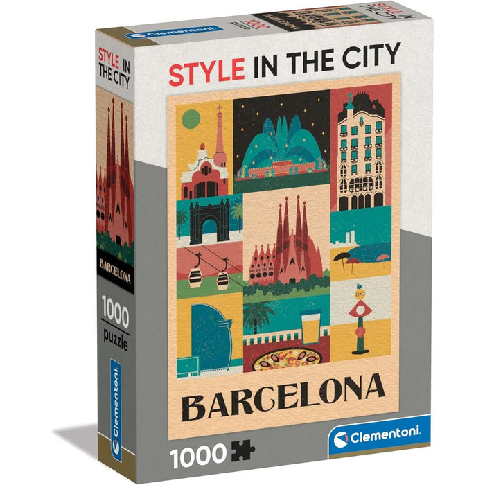 Style in the City Barcelona puzzle 1000pcs-2