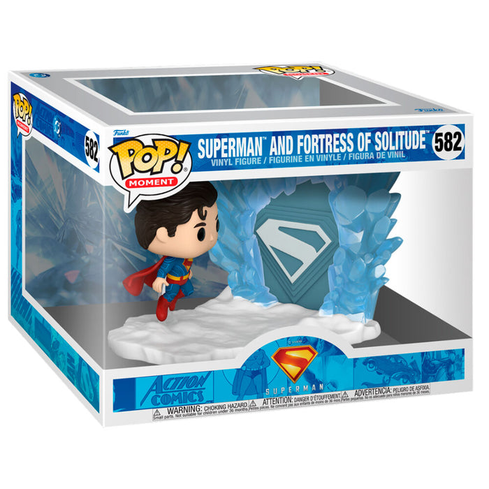 POP figure Moment DC Comics Superman - Superman and Fortress of Solitude-2
